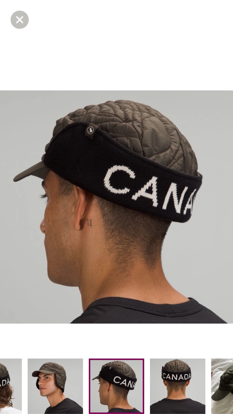 Lululemon team Canada Olympic edition trapper Hat - photo 3