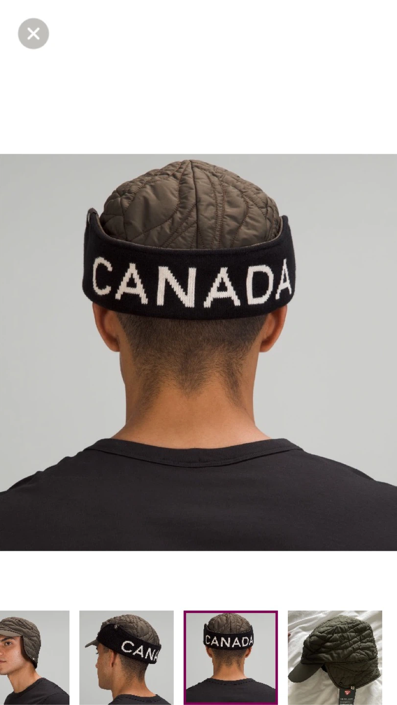 Lululemon team Canada Olympic edition trapper Hat - photo 2