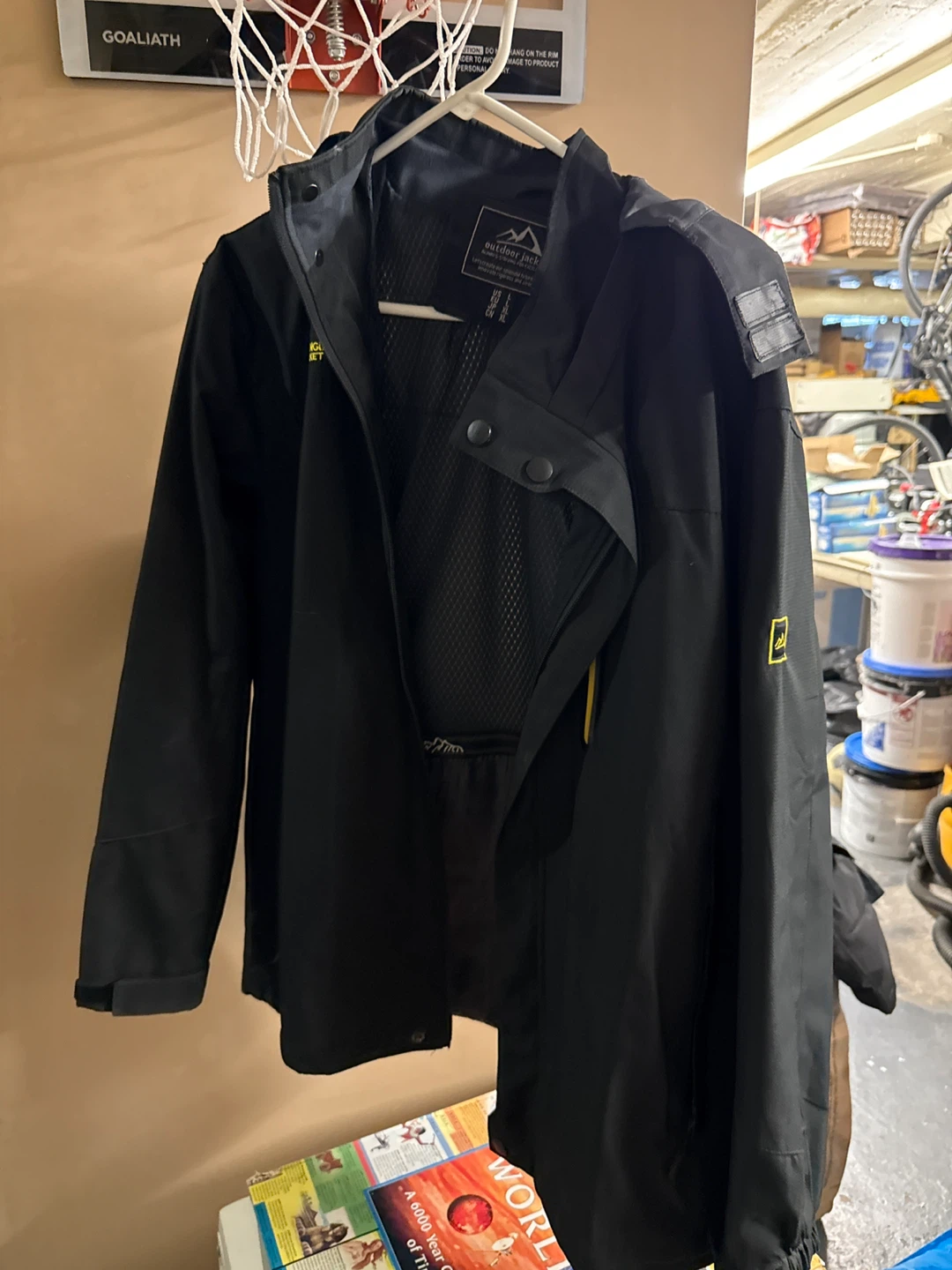 Outdoor Jacket Black Size L
