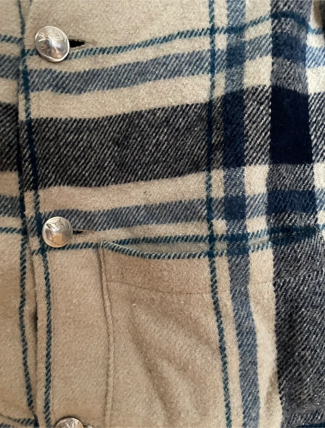 Vintage Roots Women’s Plaid Wool Vest *Like New - photo 5