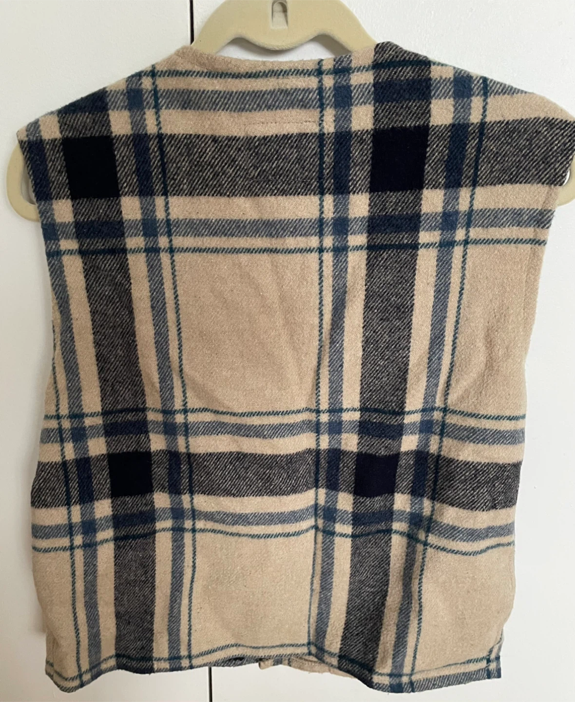 Vintage Roots Women’s Plaid Wool Vest *Like New - photo 2