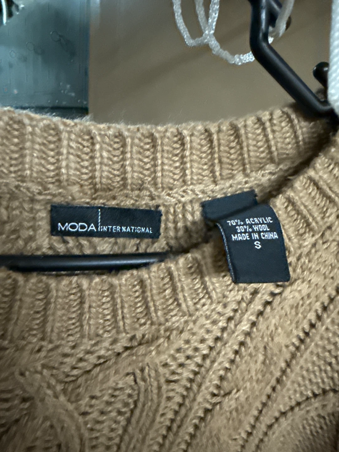 Moda International Knit Sweater Dress - Size S - photo 2