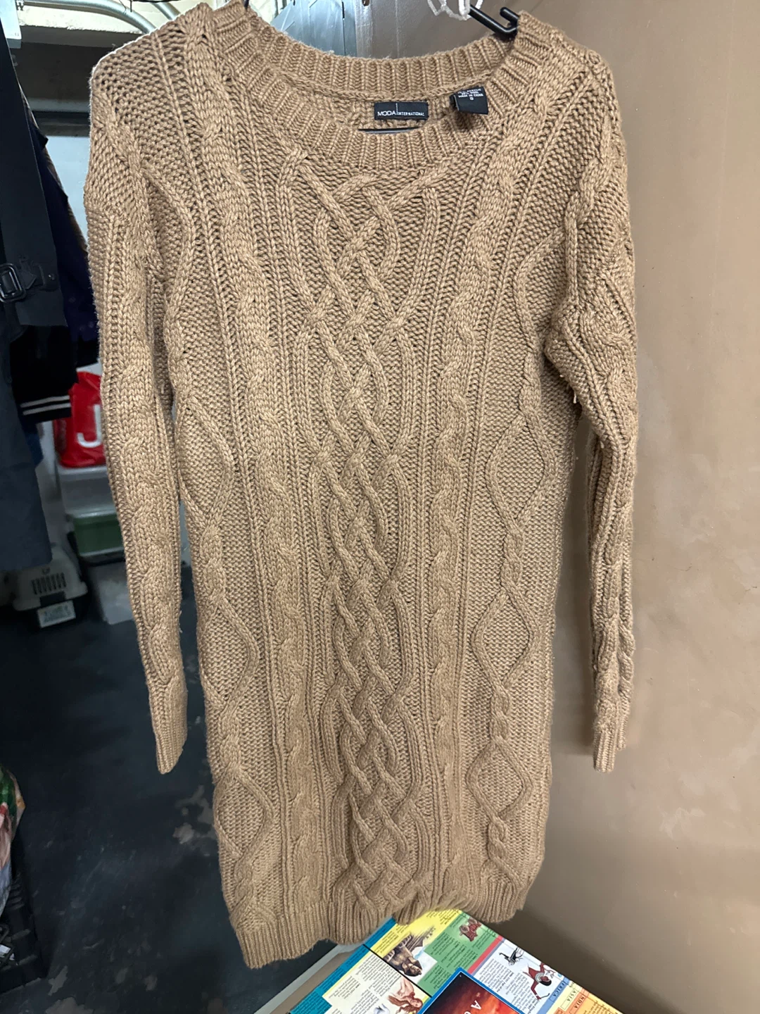 Moda International Knit Sweater Dress - Size S