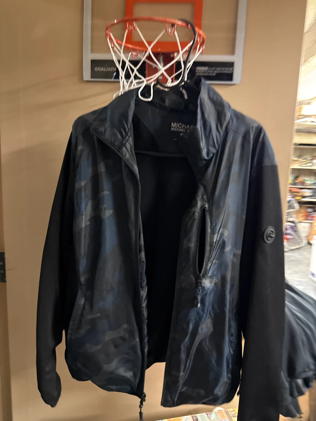 Michael Kors Camo Jacket, Size M