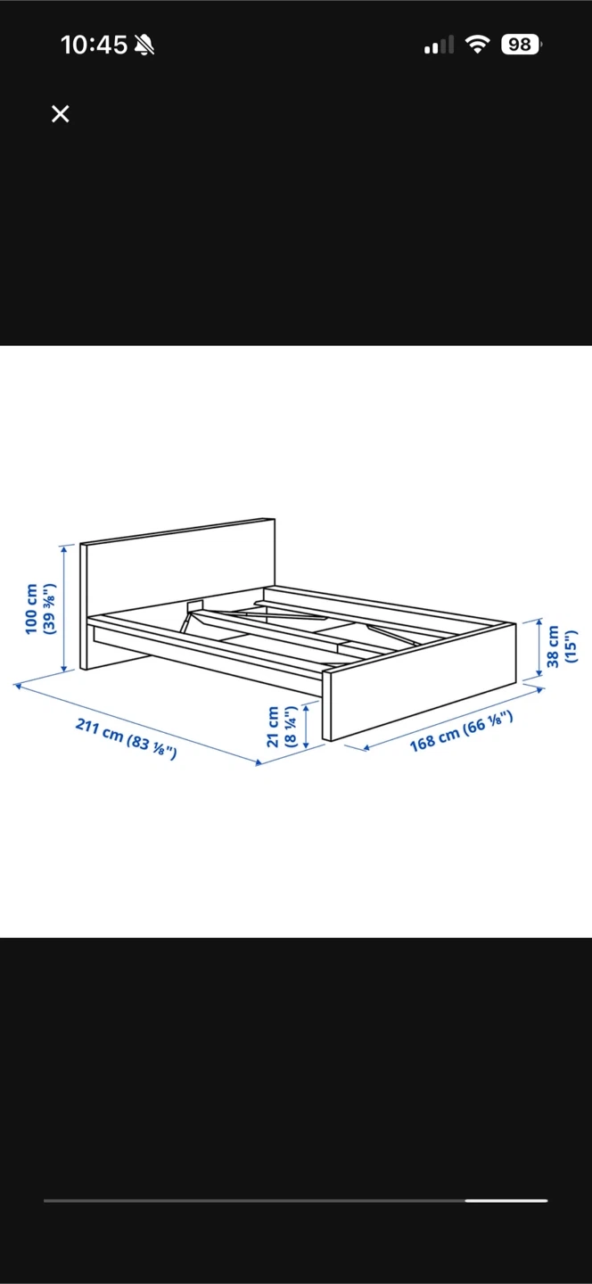 IKEA Malm Bed Frame (Queen) - photo 3