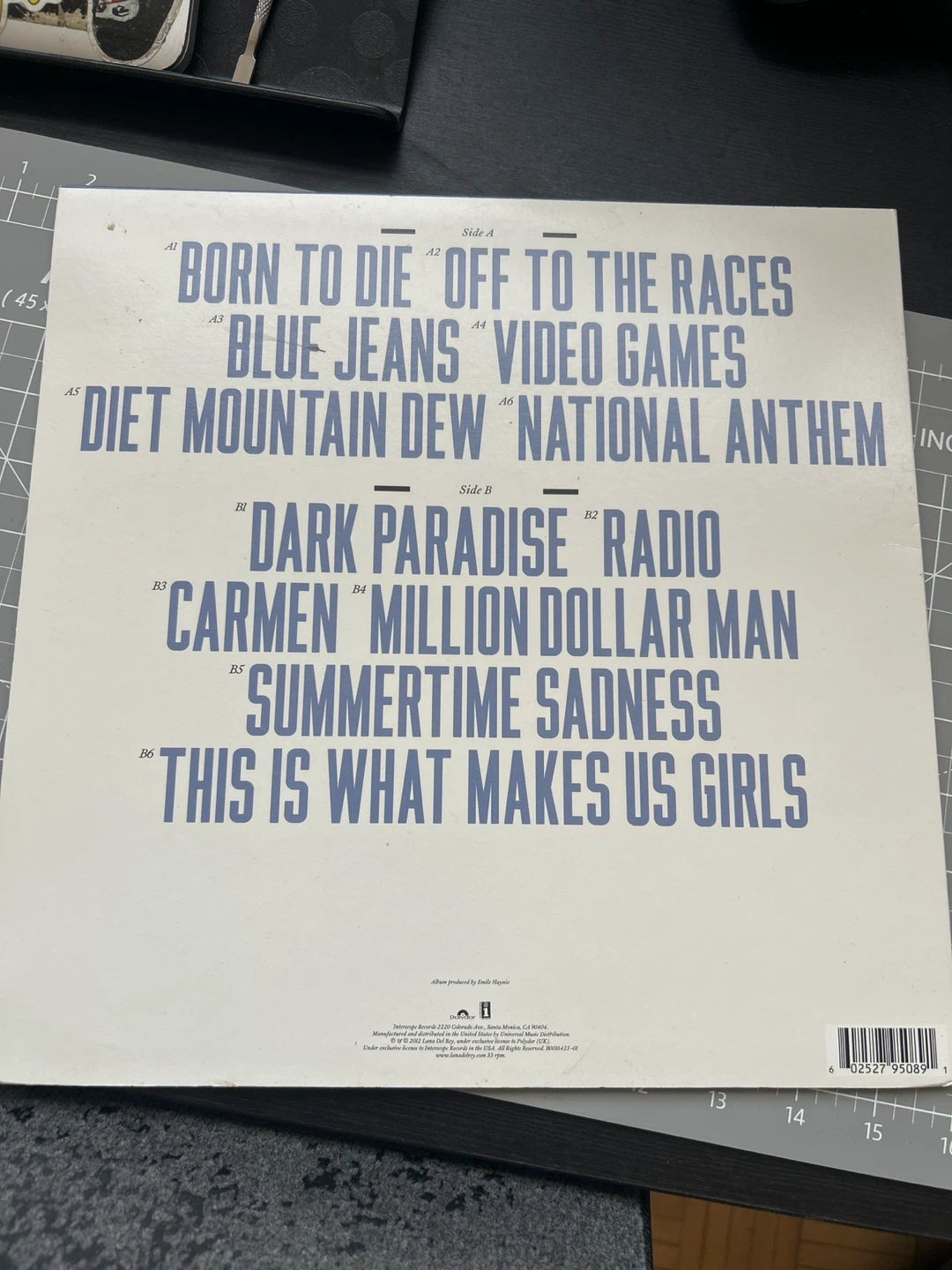 Lana Del Rey - Born To Die Vinyl Record - photo 2