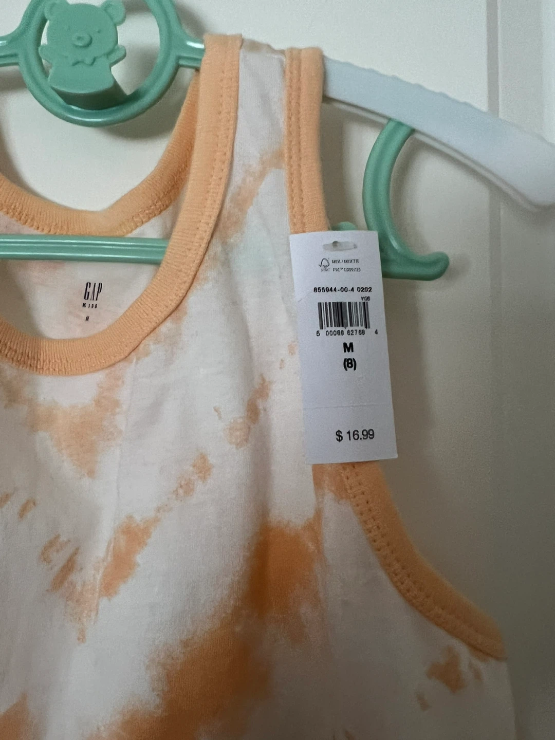 New GAP Kids Tie-Dye Tank Top - Size M (8) - photo 3