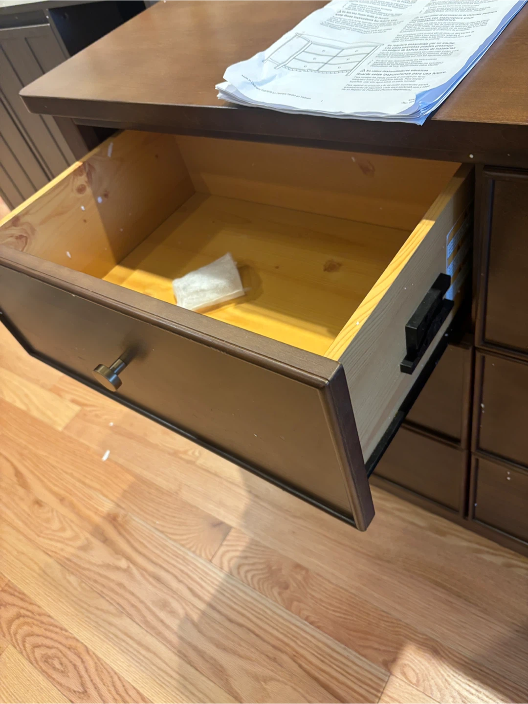 Graco Sasha 6-Drawer Double Dresser -Brown - photo 5