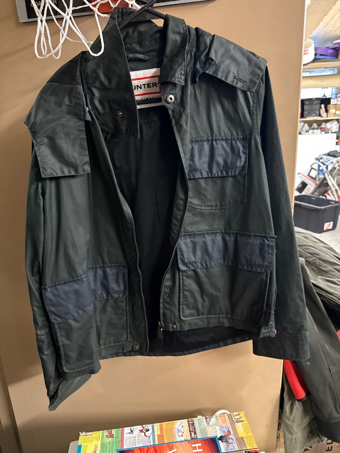 Hunter Original Waxed Hunting Coat Jacket