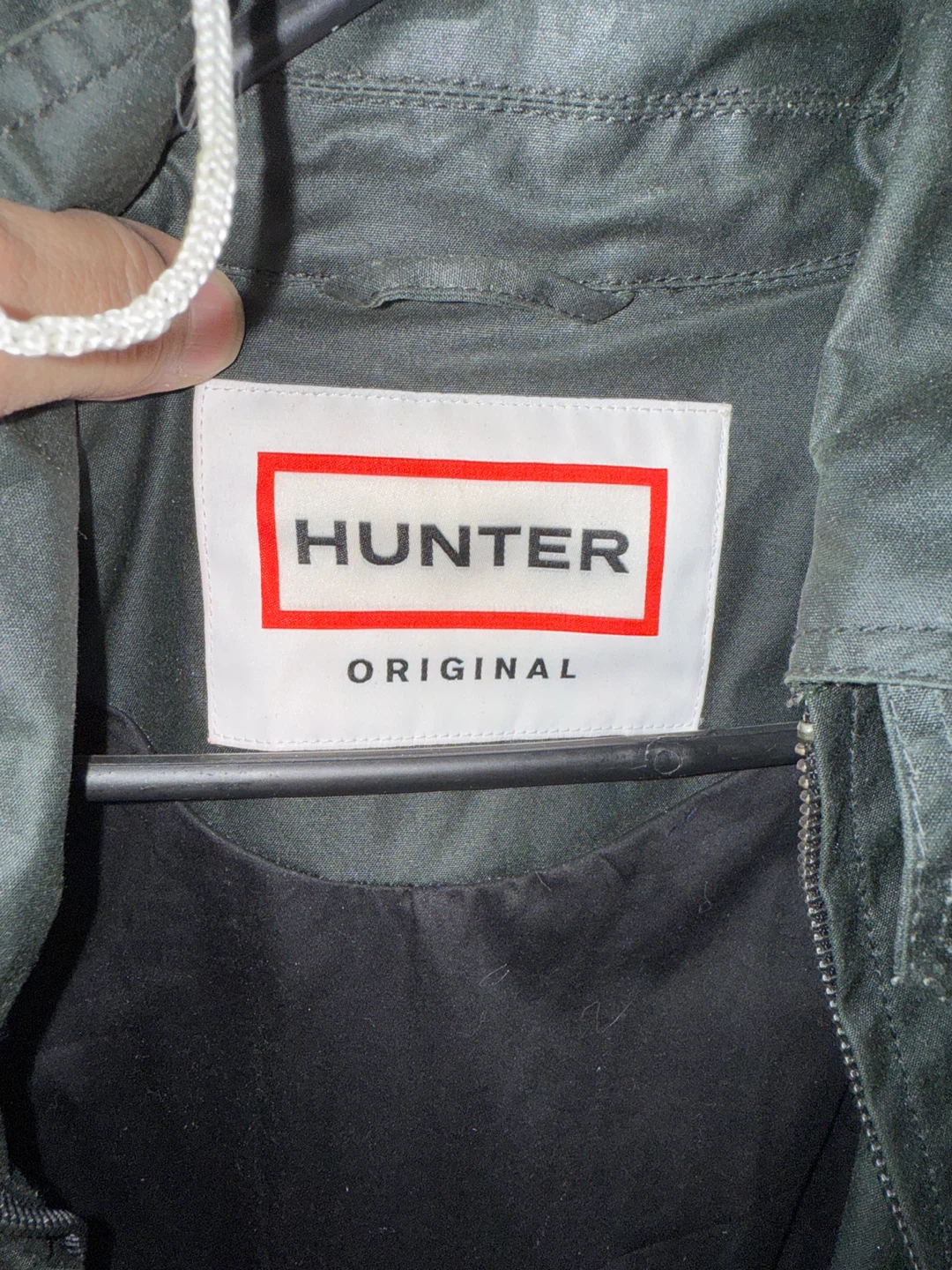 Hunter Original Waxed Hunting Coat Jacket - photo 2