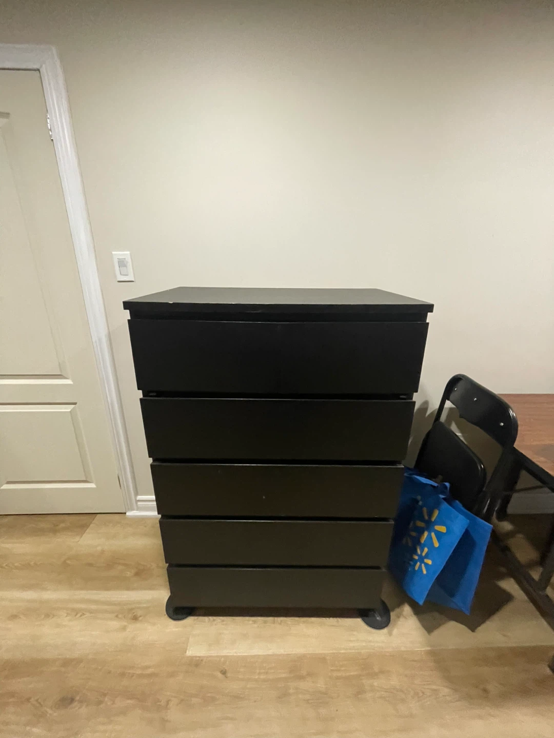 IKEA Hemnes Black Dresser