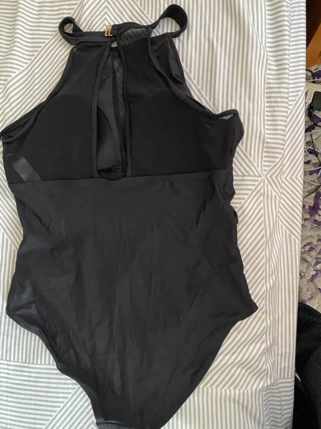 Black One-Piece Swimsuit - Size XXL - photo 3