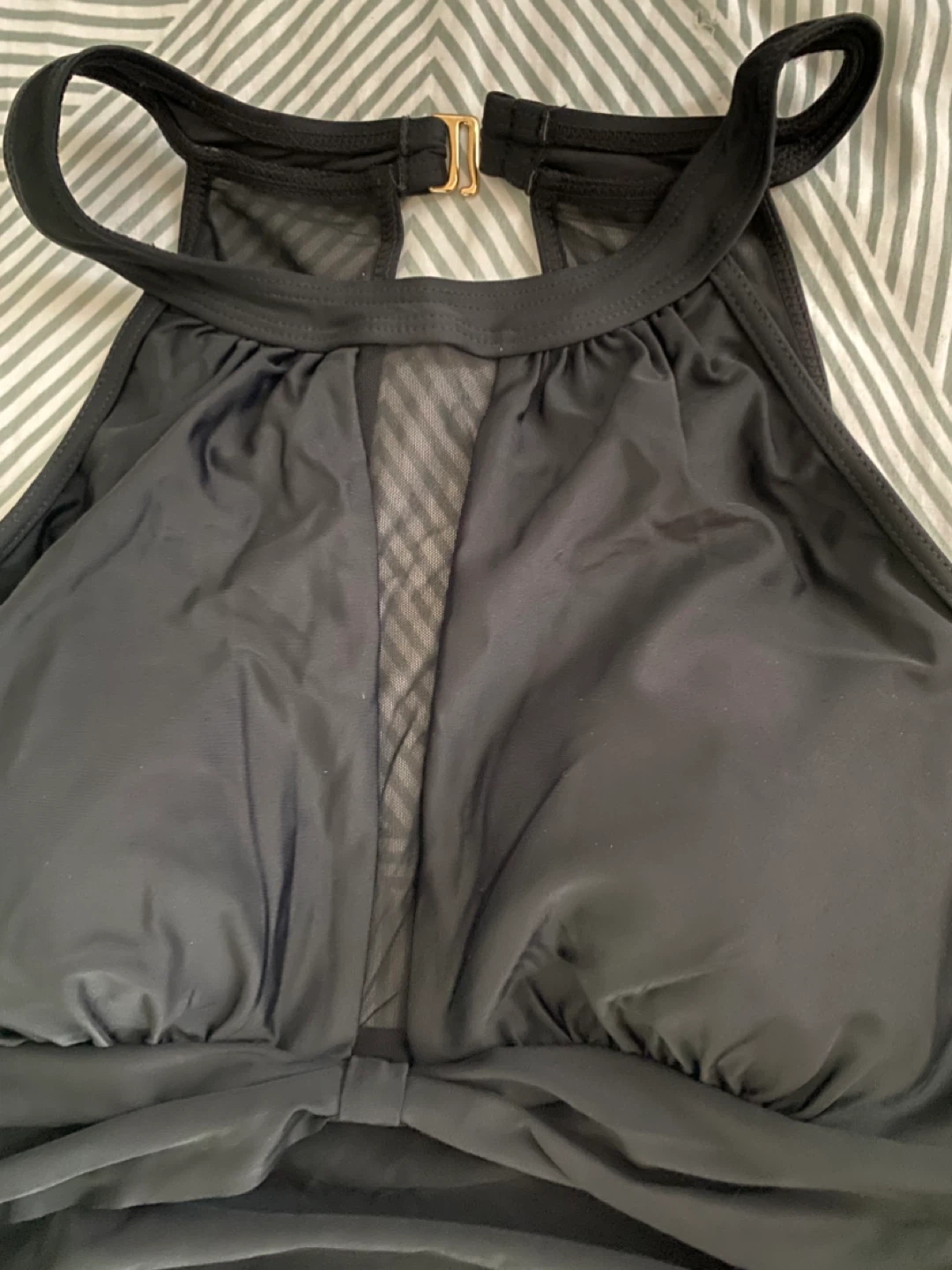 Black One-Piece Swimsuit - Size XXL - photo 2