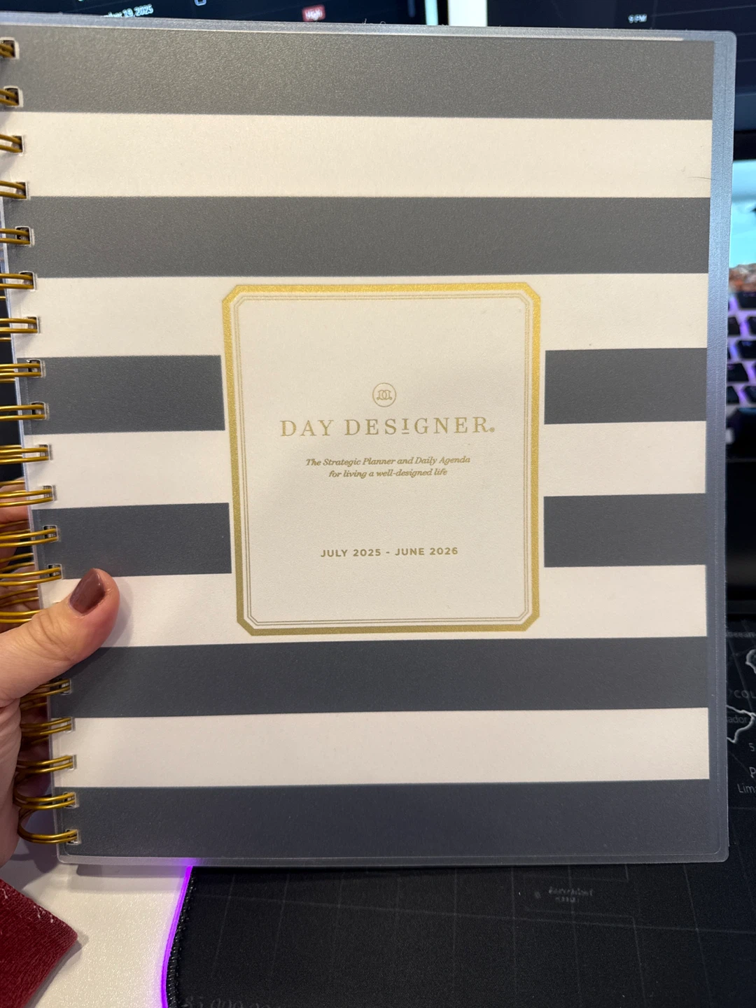 Day Designer Planning Calendar July 2025-June 2026