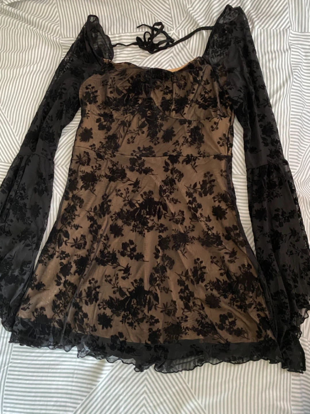 Floral Mini Dress - Size L