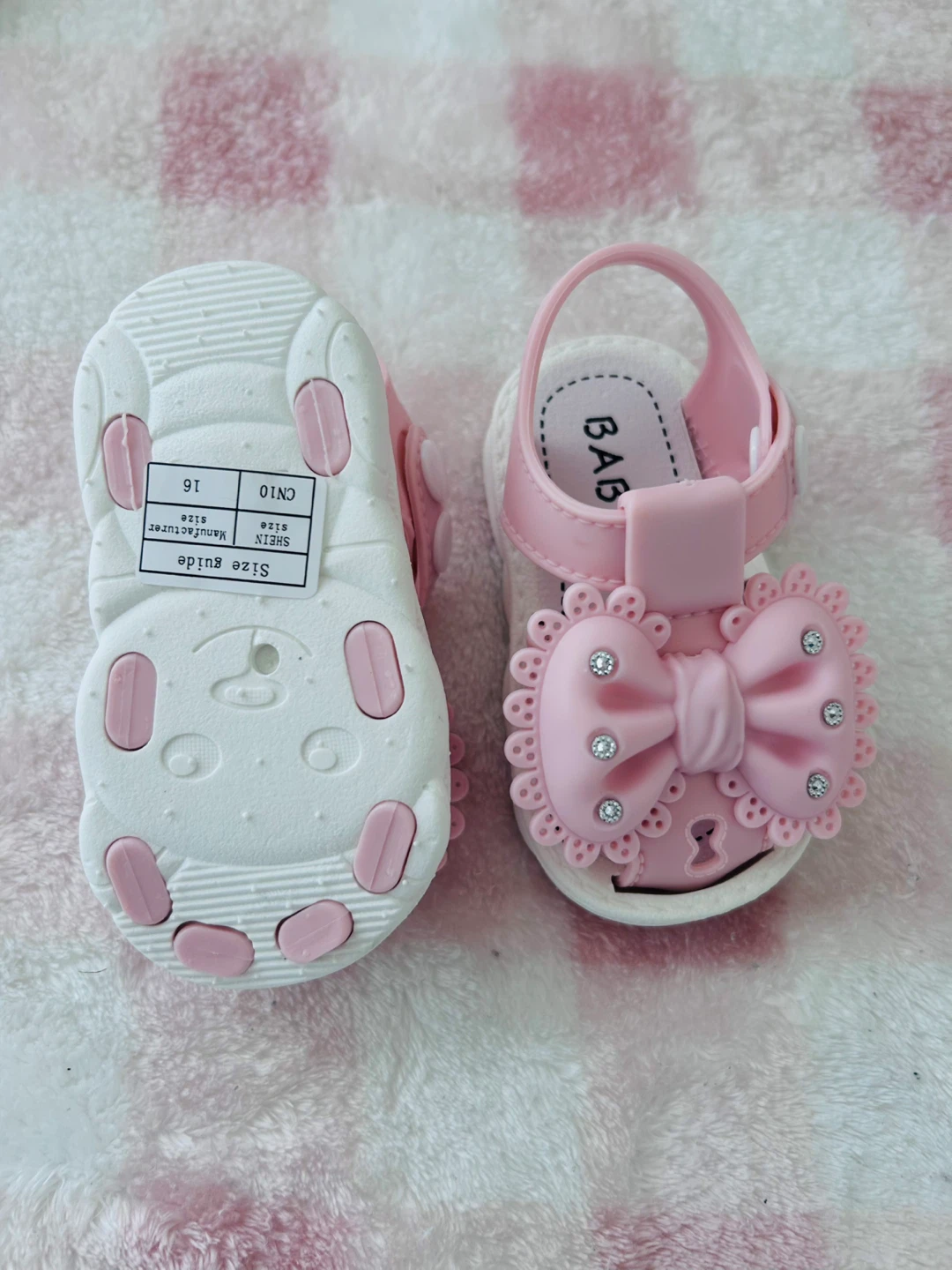 Baby Girl Sandals - Size 16