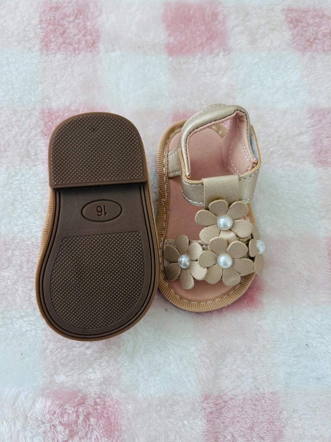 Baby Girl Sandals - Size 16 - photo 4