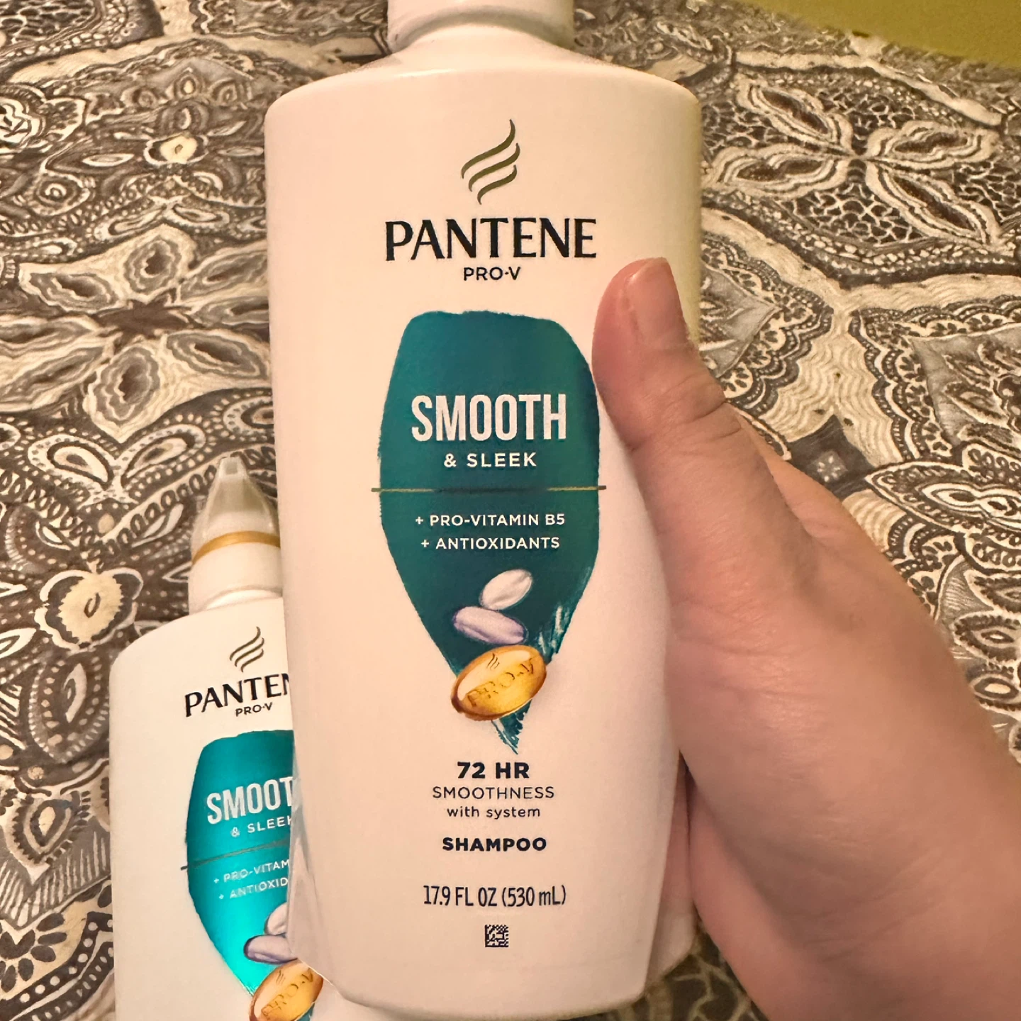 Pantene Pro-V Smooth & Sleek Shampoo 17.9 FL OZ - photo 2