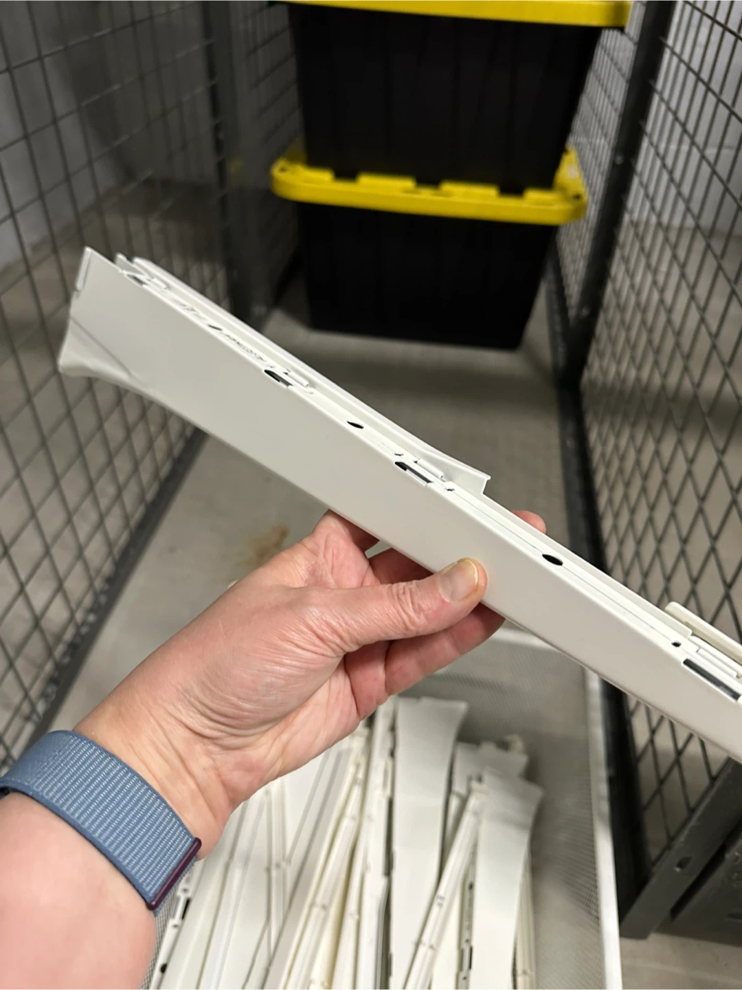 Wall-Mounted Storage System (Ikea Algot) - photo 5