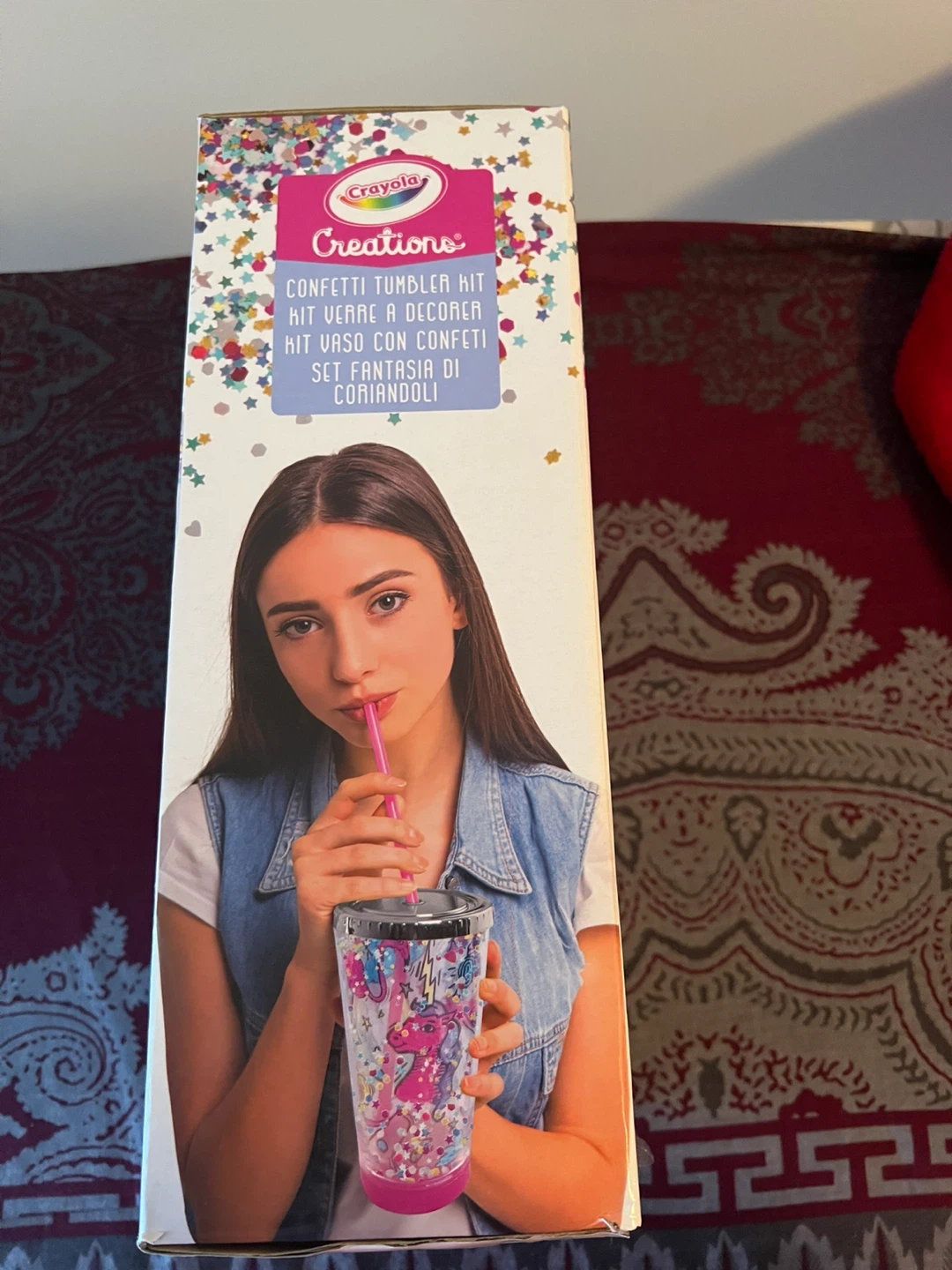 Crayola Creations Confetti Tumbler Kit (New) - photo 2