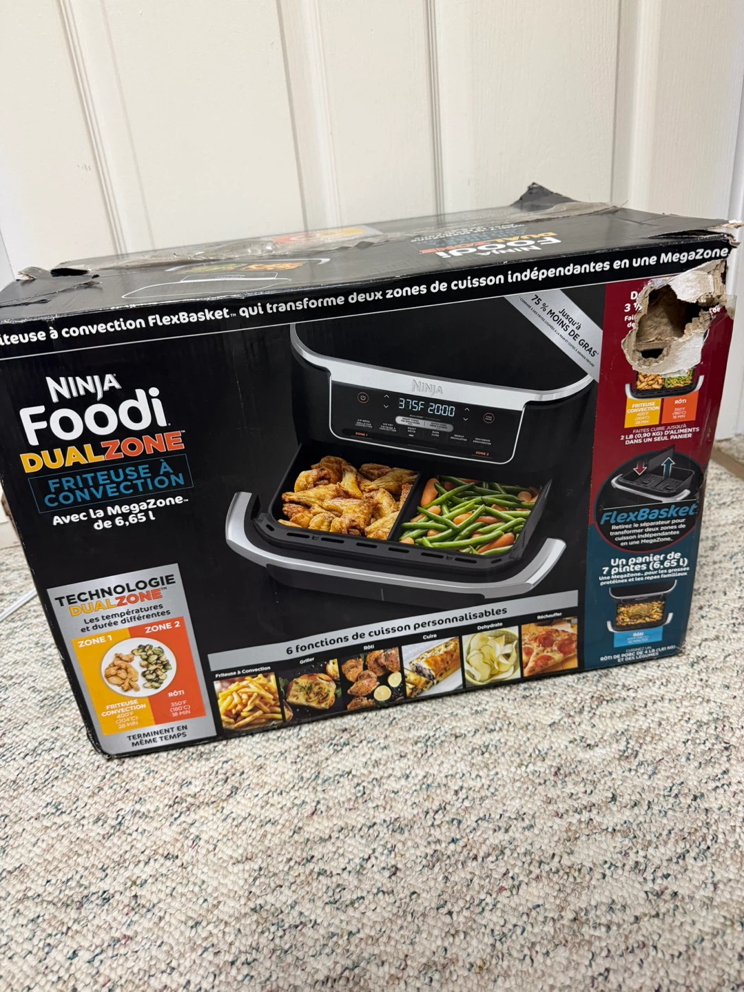 Ninja Foodi Dual Zone Air Fryer - New in Box!