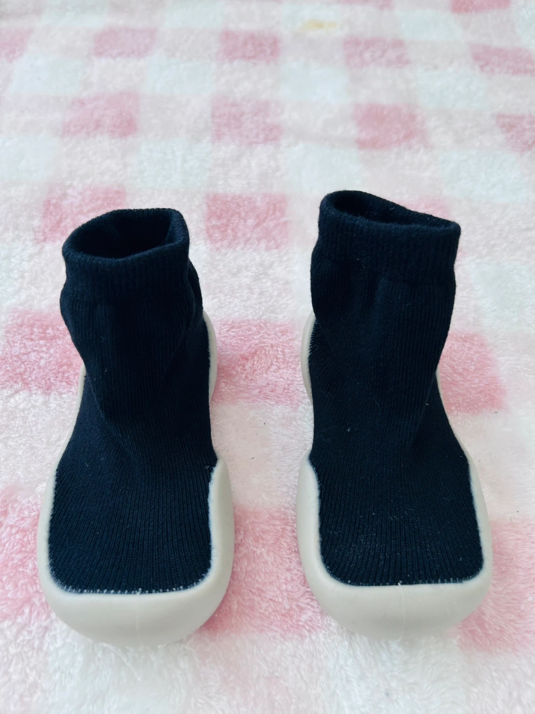 Baby Sock Shoes - Brown & Black - photo 4