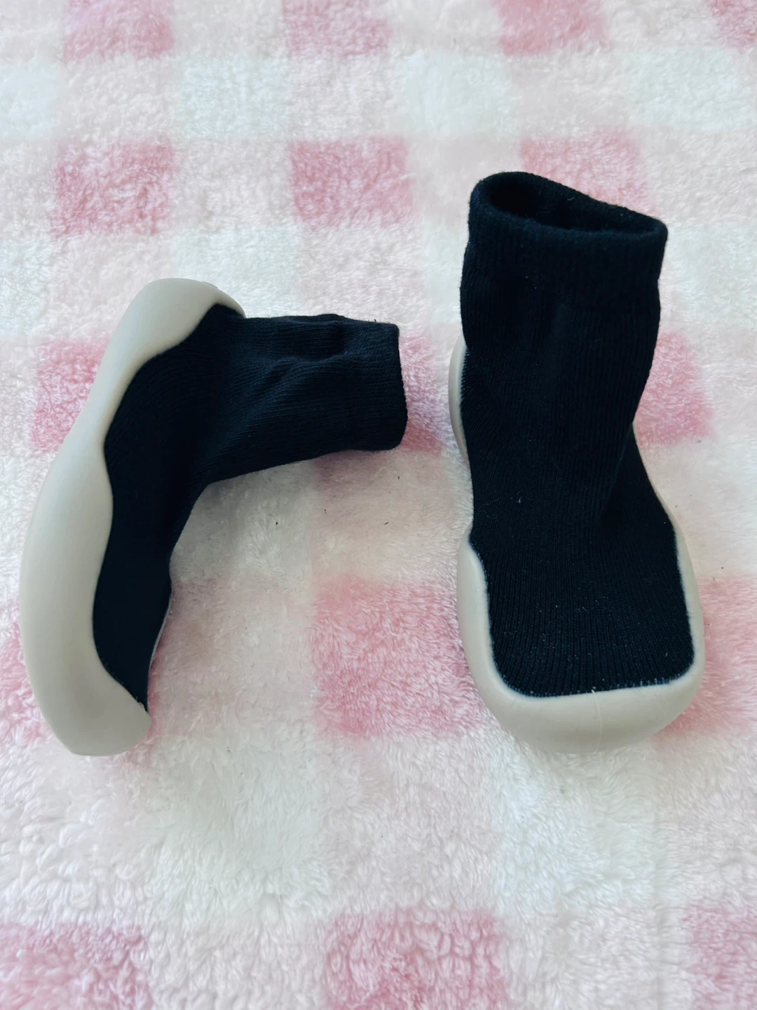 Baby Sock Shoes - Brown & Black - photo 5