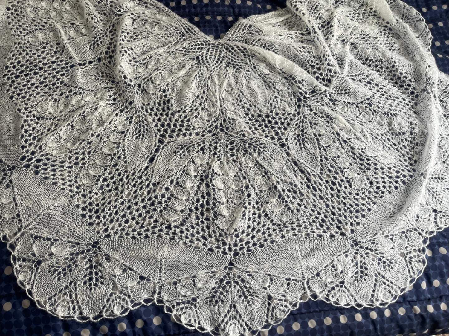 White Lace Shawl