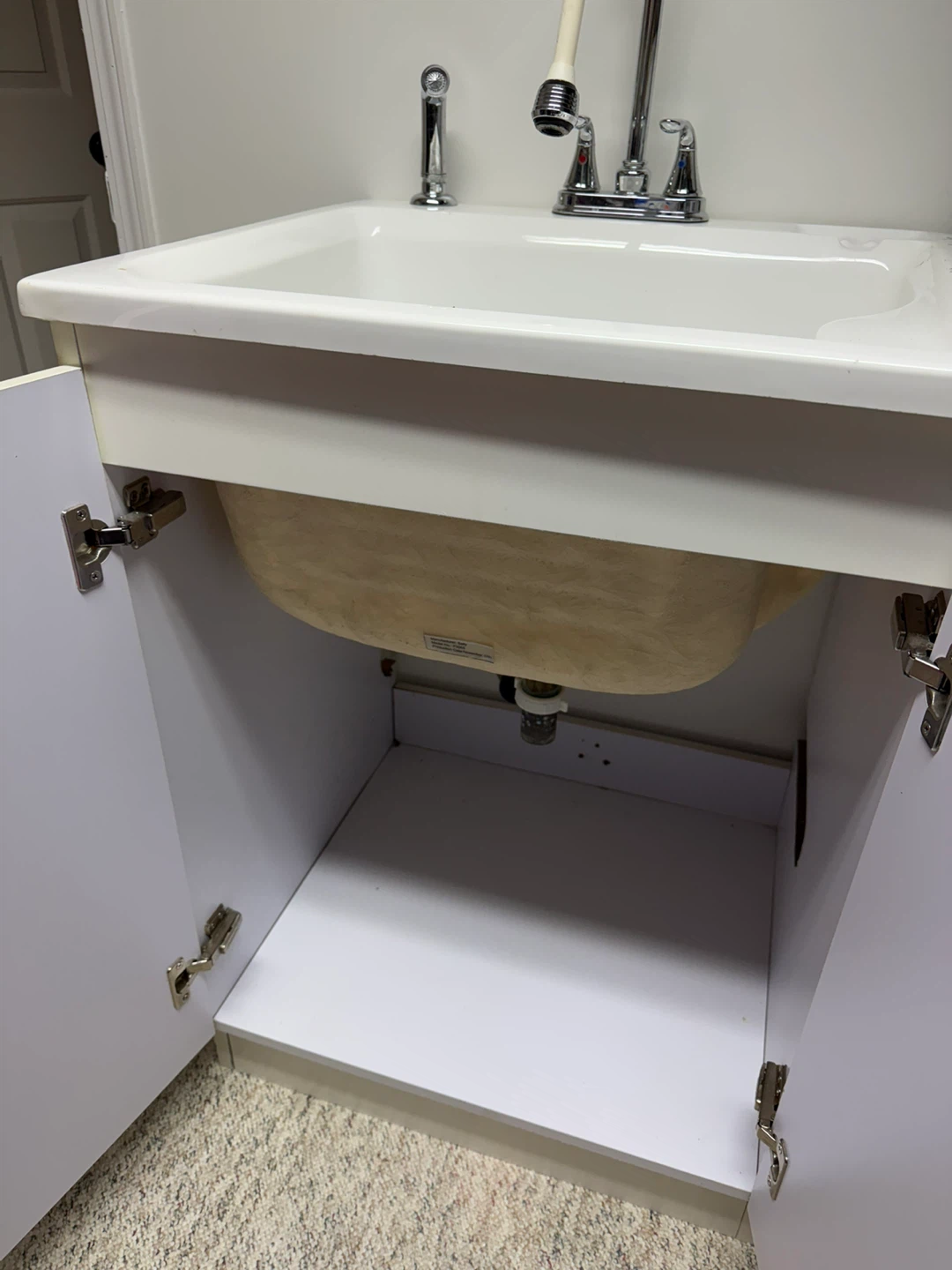 Laundry Sink with Cabinet - photo 3