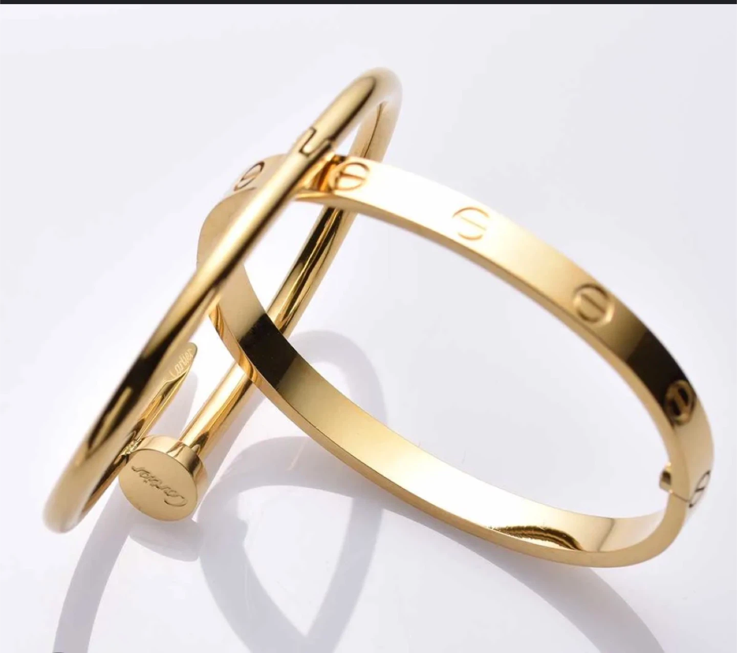 Gold plated bracelet