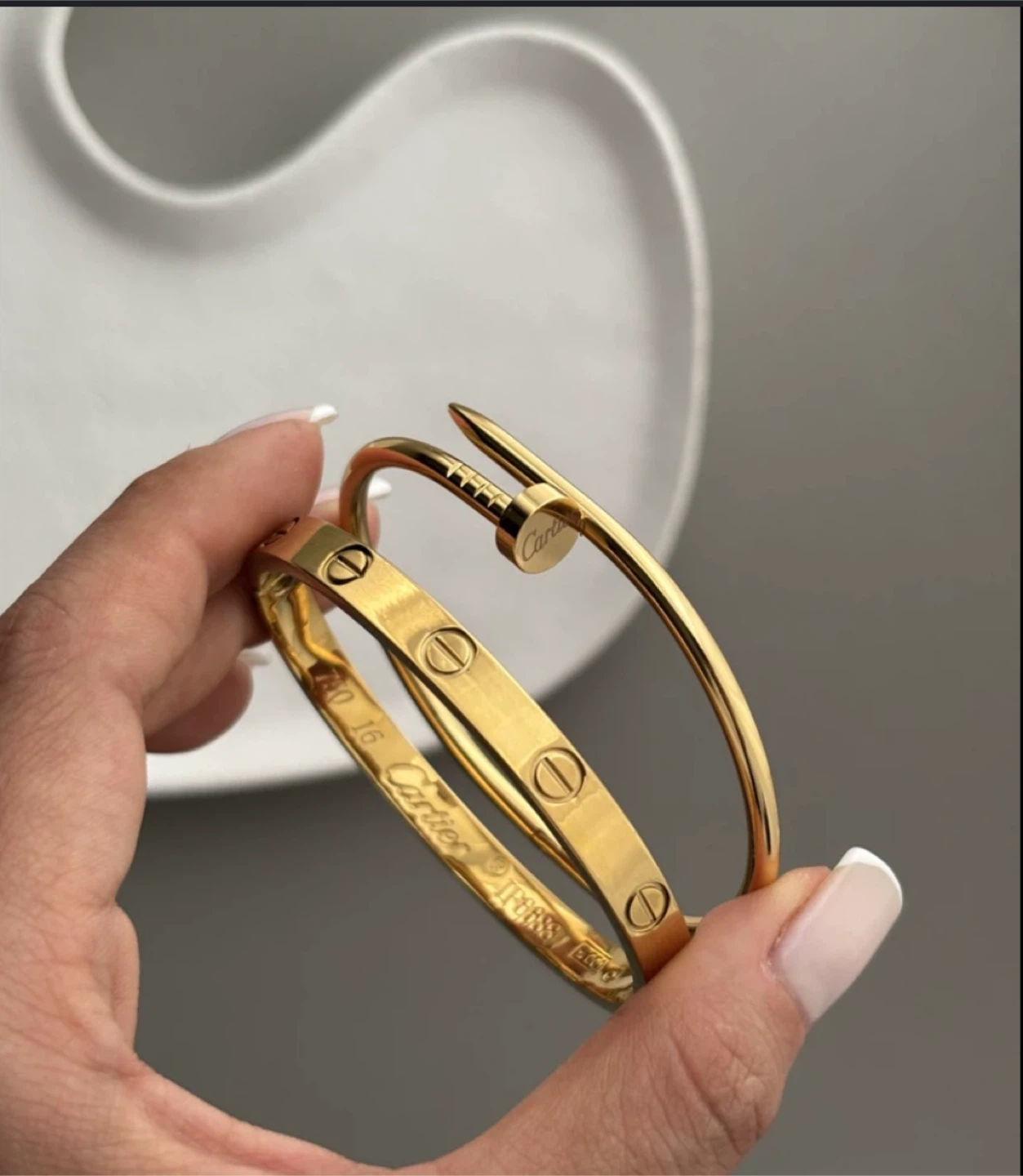 Gold plated bracelet - photo 3