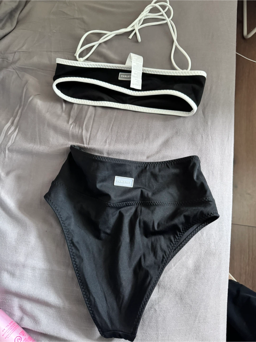 Fabletics  Black Bikini Set - Size XS- new - photo 4
