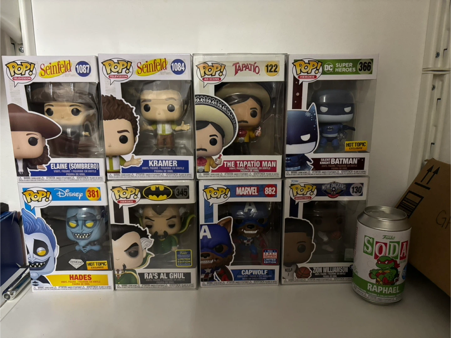 NEW! Great Gifts! Funko POP! Figures: Seinfeld, Batman, Disney