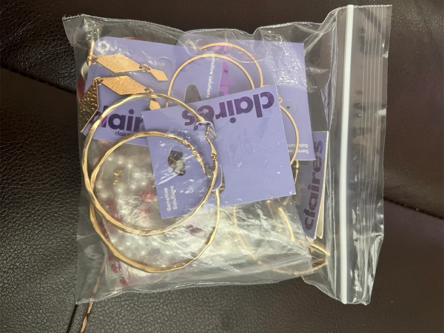 Claire's Mystery jewelries bag- worth $147