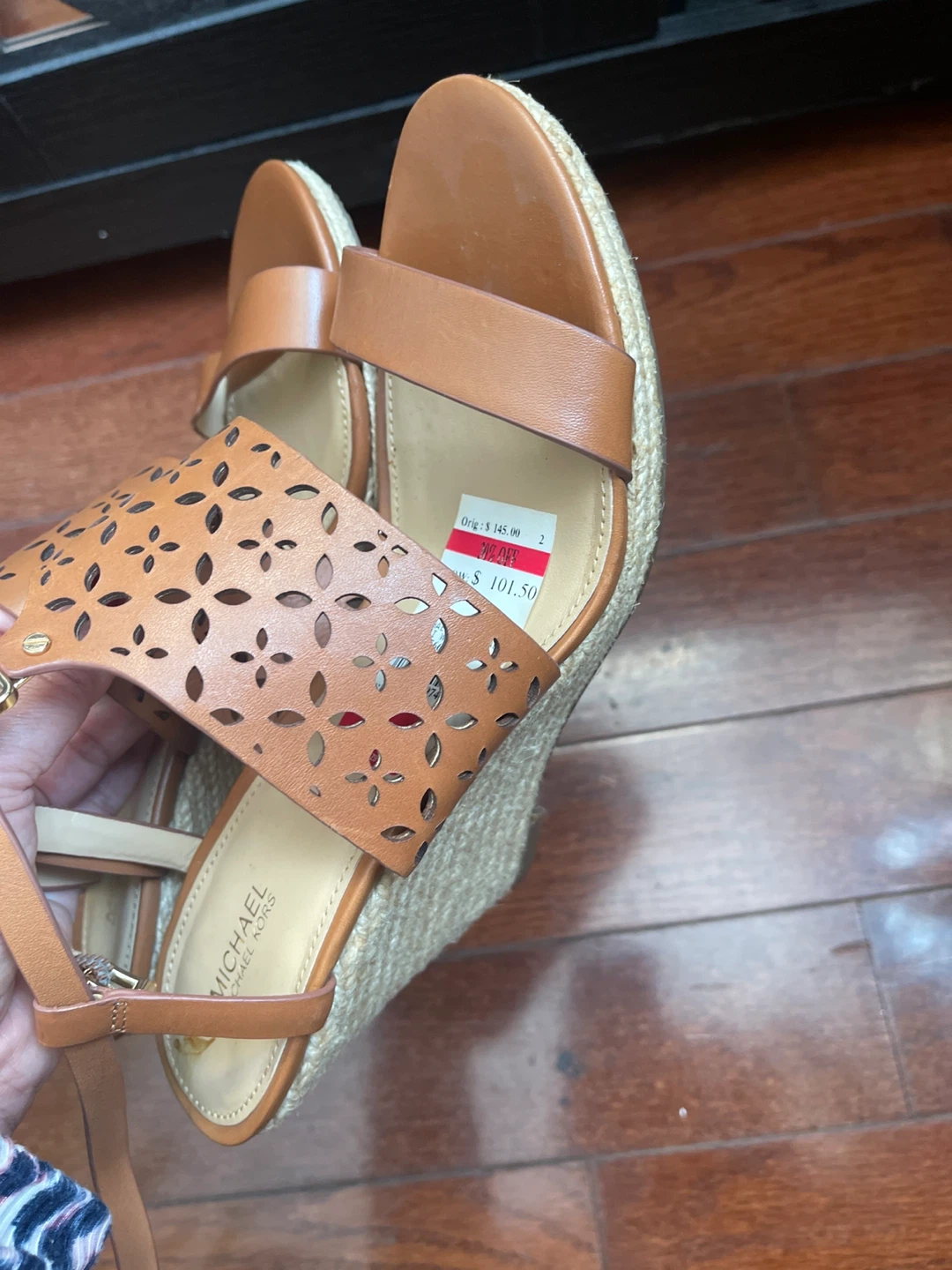 Michael Kors Espadrille Wedge Sandals - Size 6 - photo 3