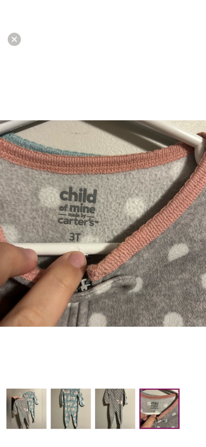 Child of Mine Carter's 3T Footed Pajamas - photo 4