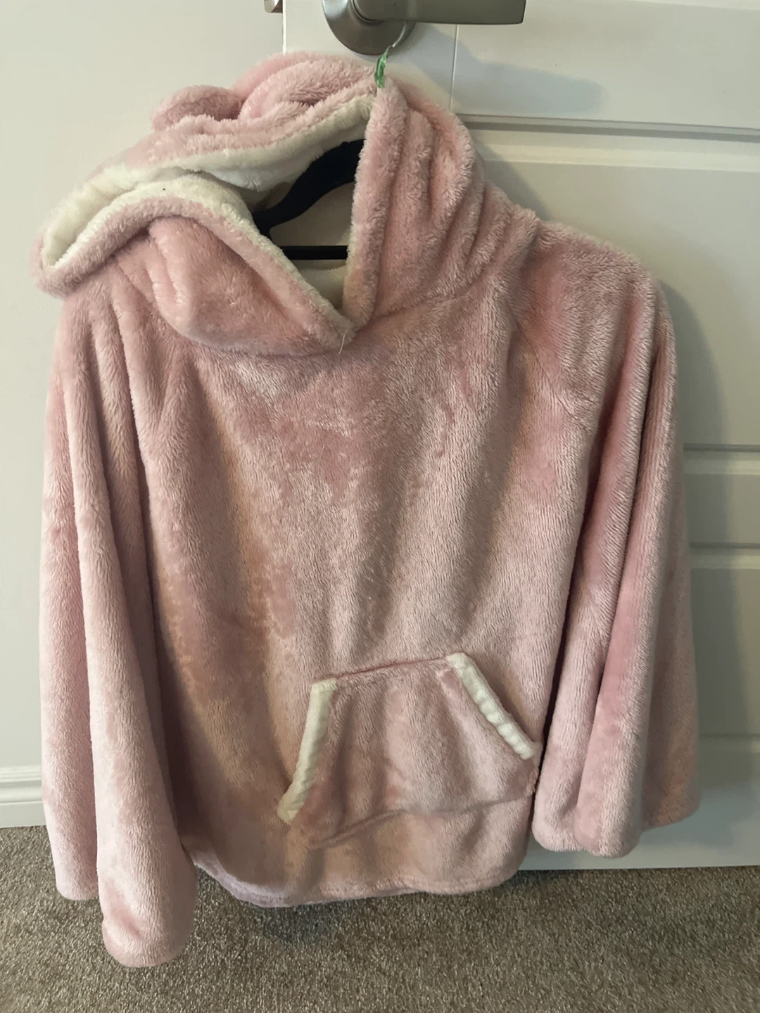 Cozy Critter Pink Hooded Blanket - photo 3