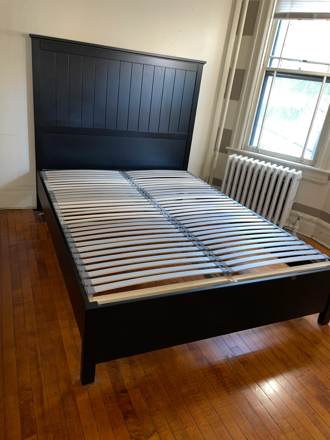 IKEA King Size Black Bed Frame - photo 2
