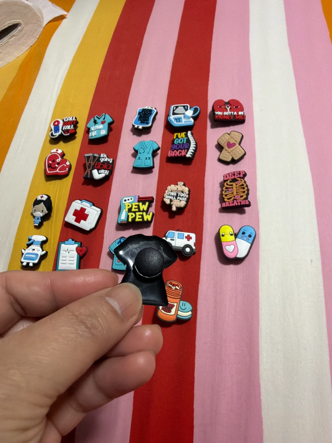 Crocs Charms for Medical Professionals  10pcs 5cad - photo 2