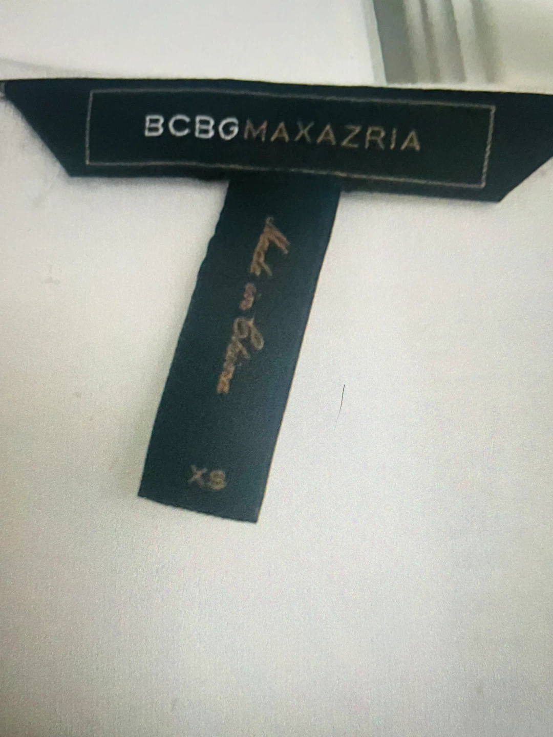 BCBGMAXAZRIA White Sequin Dress - Size XS - photo 3