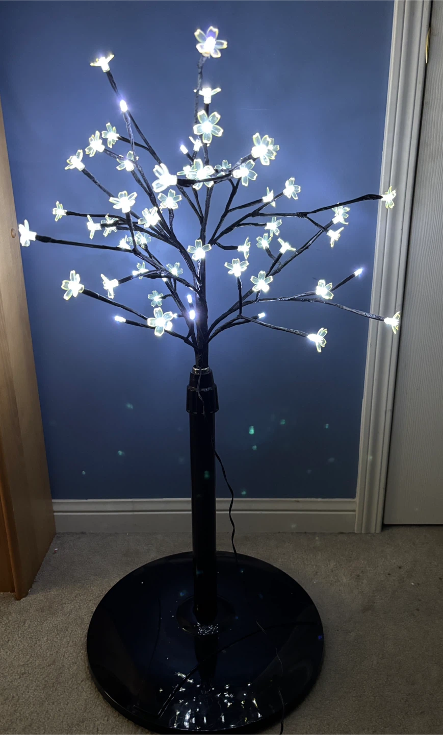 Beautiful LED Lights Cherry Blossom Christmas Tree