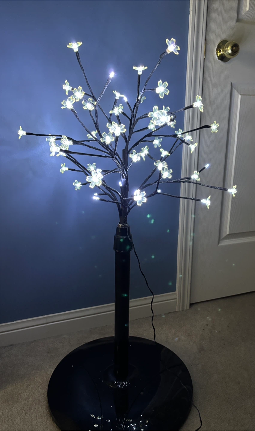 Beautiful LED Lights Cherry Blossom Christmas Tree - photo 2