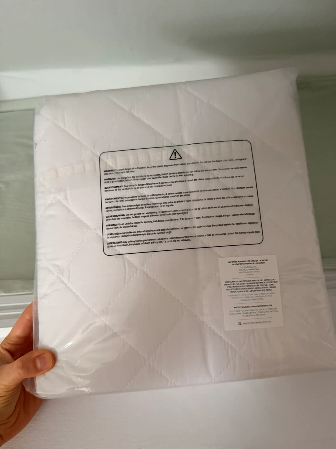 New Utopia Bedding Crib Mattress Protector (2-Pack) - photo 3