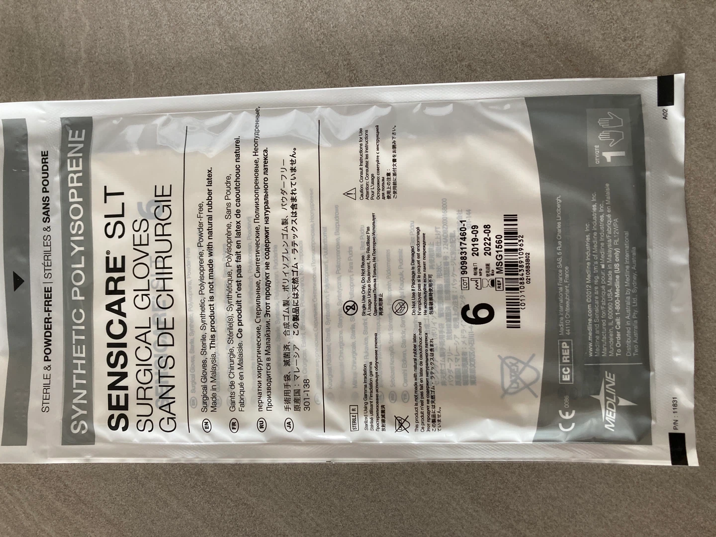 Sensicare SLT Surgical Gloves (Size 6) - 50 Pairs - photo 4