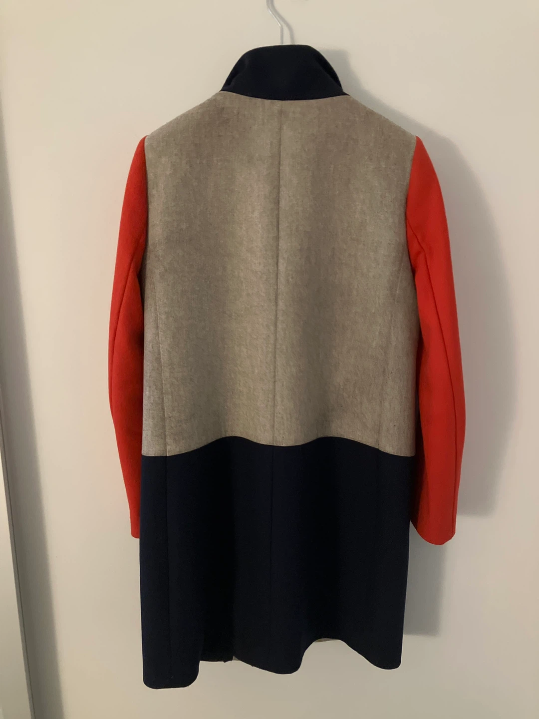 J.Crew Colour Block Wool Coat - Size 6 - photo 4