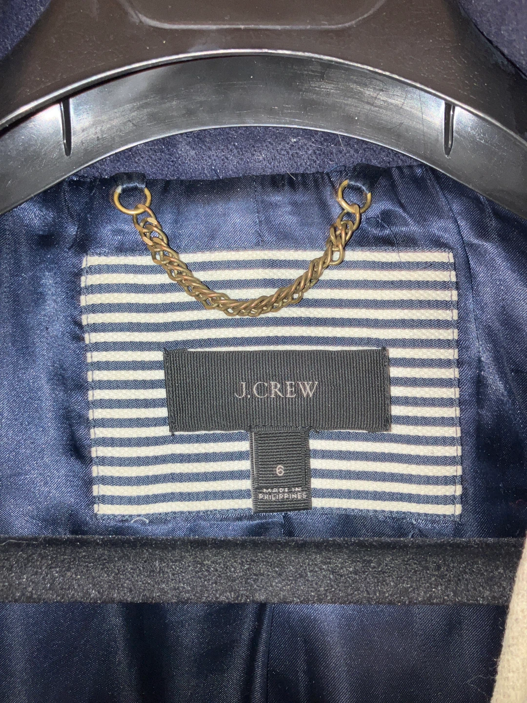 J.Crew Colour Block Wool Coat - Size 6 - photo 2