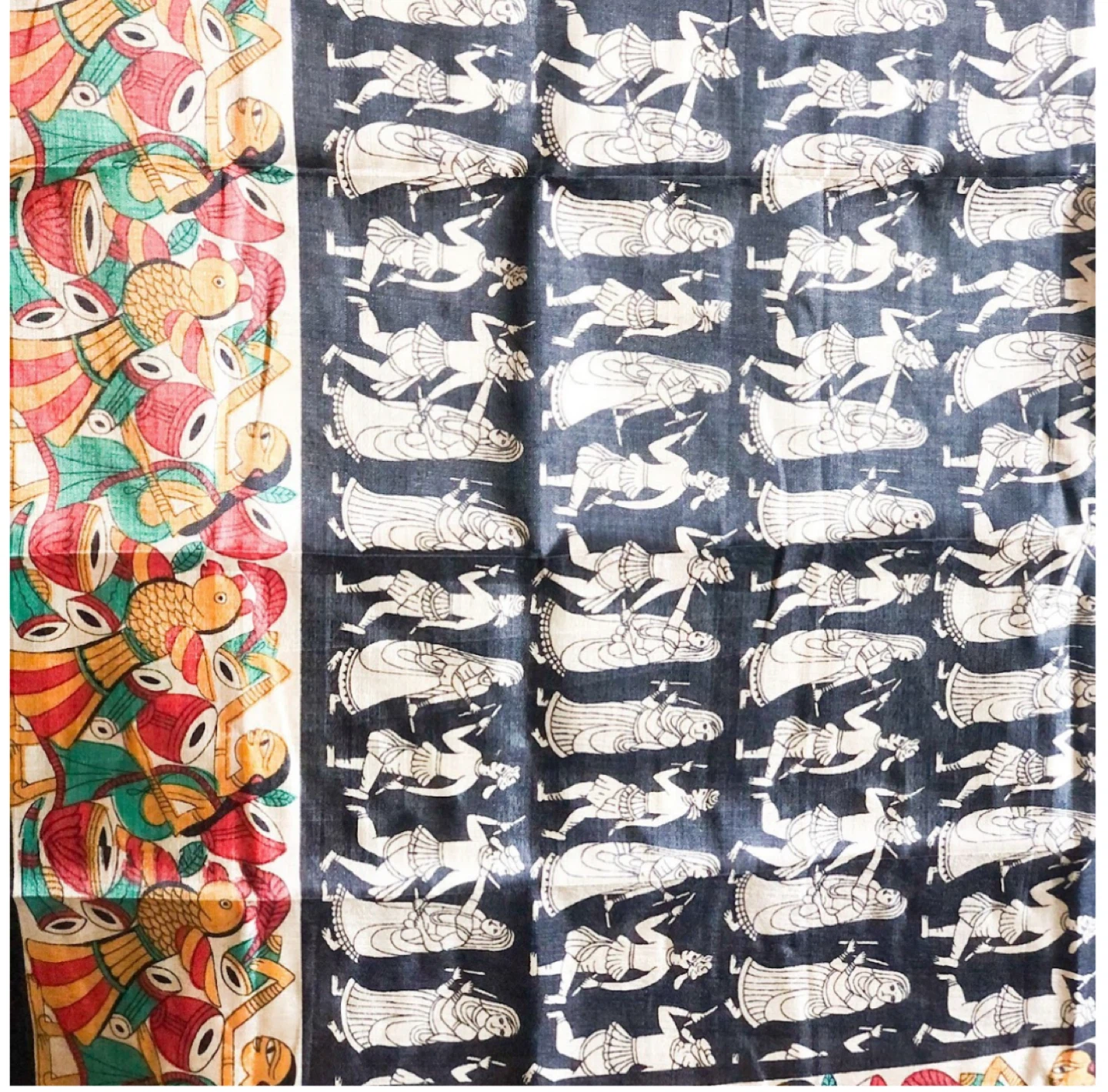 Garba art Printed dupatta/scarf