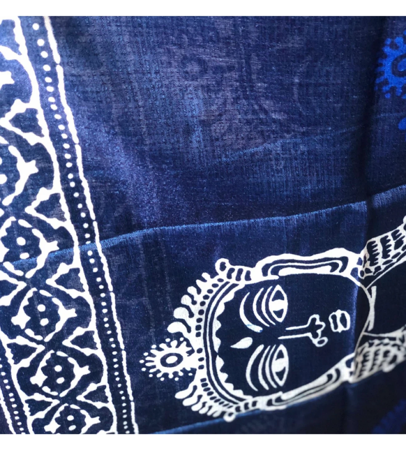 Bhuddha print dupatta/scarf - photo 2