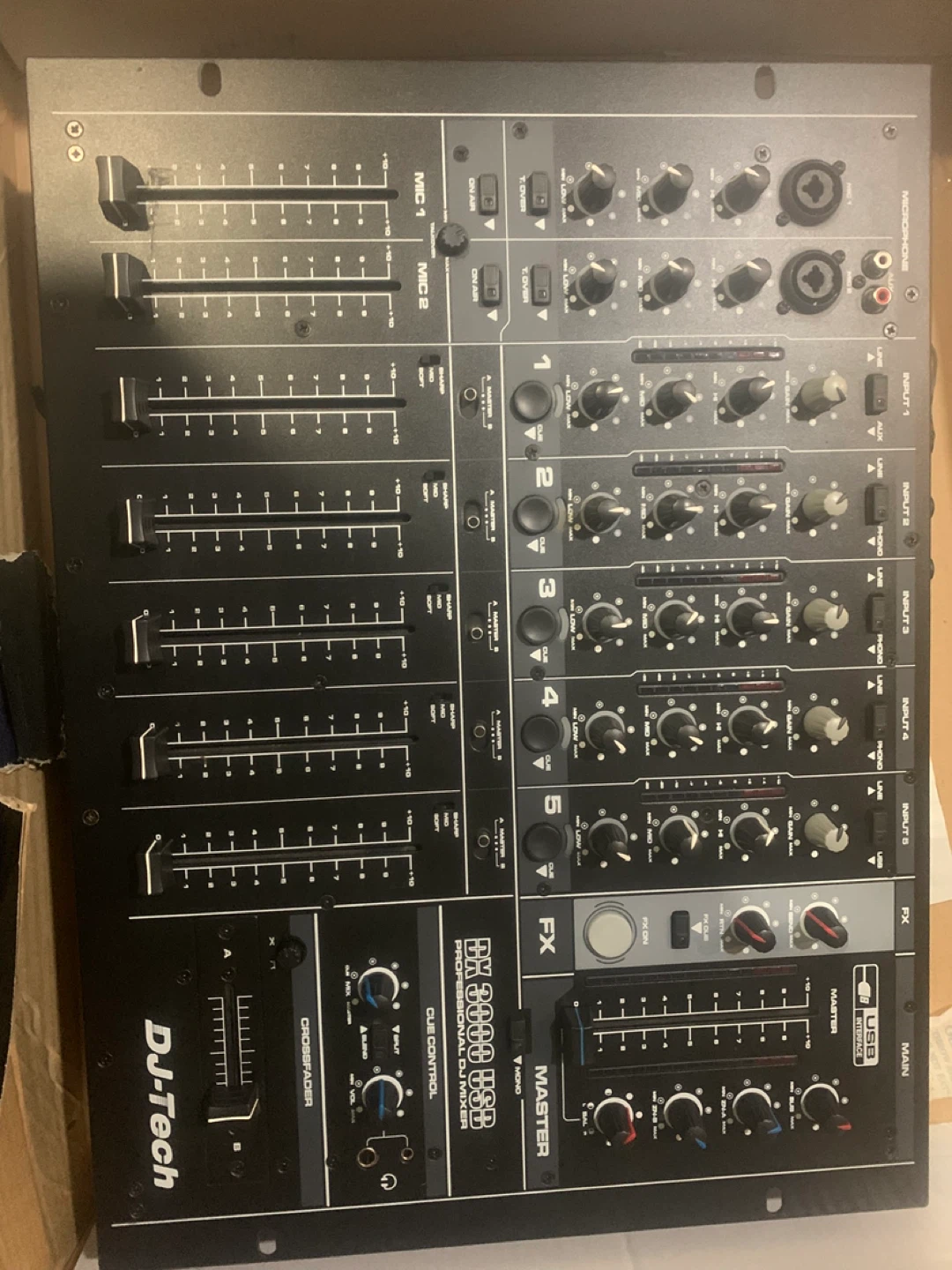 DJ-Tech DX 3000 USB Mixer