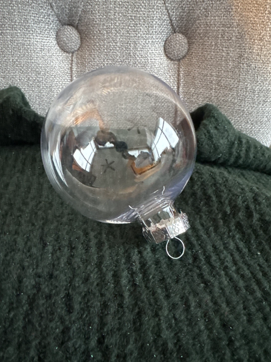 🎄50 Clear Glass Christmas Ornament